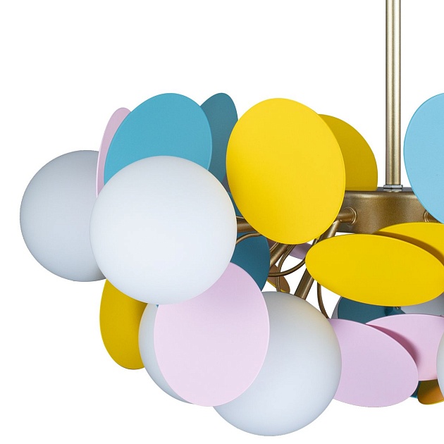 Подвесная люстра Loft IT Matisse 10008/10 Mult изображение 5 Подвесная люстра Loft IT Matisse 10008/10 Mult Фото № 5