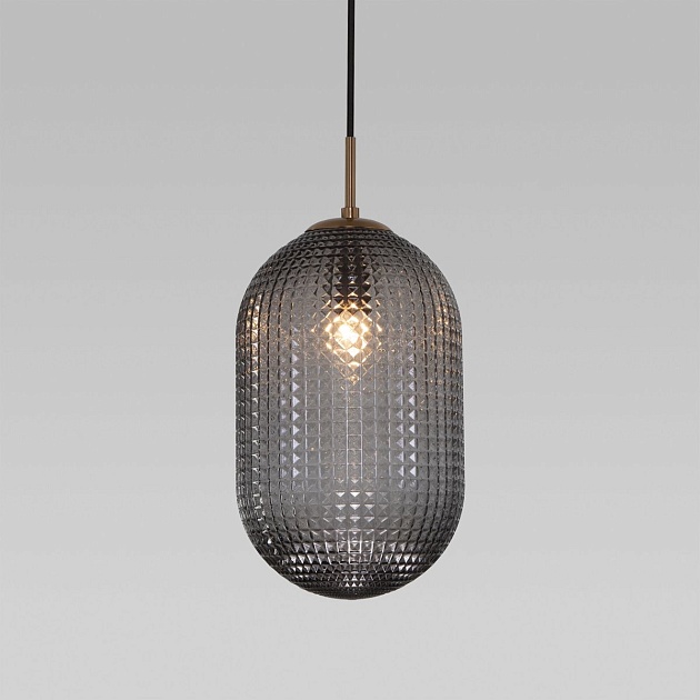 Подвесной светильник Eurosvet Gem 50261/1 темно-серый Фото № 5