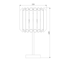 Настольная лампа Bogates Castellie 01107/3 1