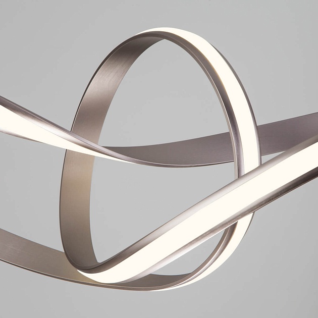 Подвесной светильник Eurosvet 90174/1 сатин-никель изображение 4 Подвесной светильник Eurosvet 90174/1 сатин-никель Фото № 4