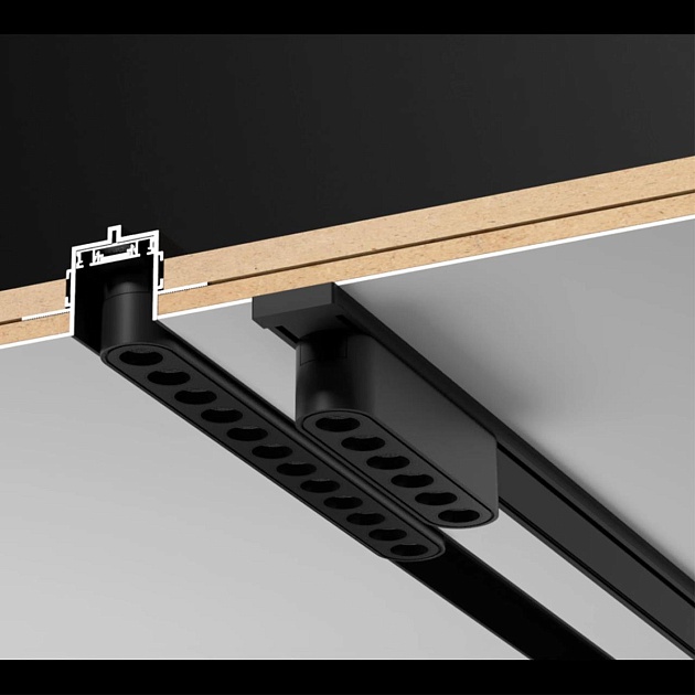 Шинопровод встраиваемый низковольтный Novotech Shino Smal 2 м 135199 Фото № 5