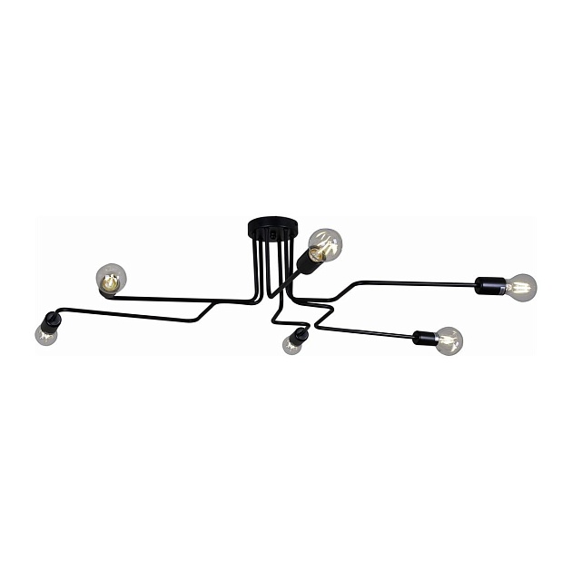 Потолочная люстра Illumico IL2000-6C-05 BK Фото № 
