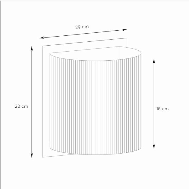 Настенный светильник Lucide Magius 03229/01/30 изображение 2 Настенный светильник Lucide Magius 03229/01/30 Фото № 2