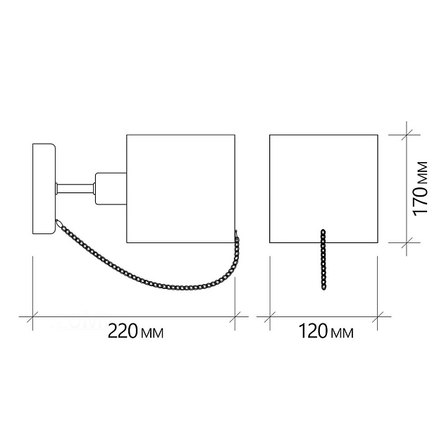 Бра Escada Intense 683/1A Фото № 2