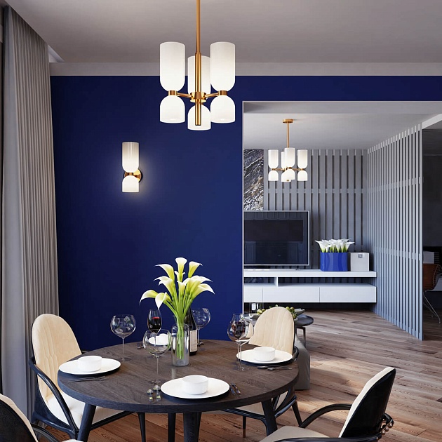 Подвесная люстра Odeon Light Midcent Orinoco 4798/6 Фото № 7