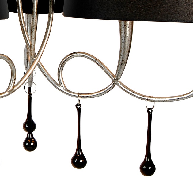 Подвесная люстра Mantra Paola Painted Silver 3530 Фото № 9