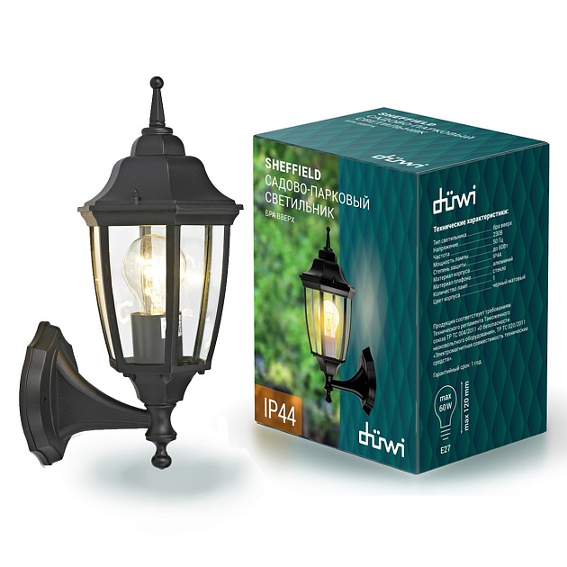 Садово-парковый настенный светильник Duwi Sheffield 25707 3 изображение 2 Садово-парковый настенный светильник Duwi Sheffield 25707 3 Фото № 2
