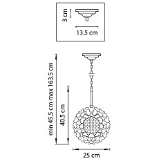 Подвесной светильник Lightstar Verona 727011 1