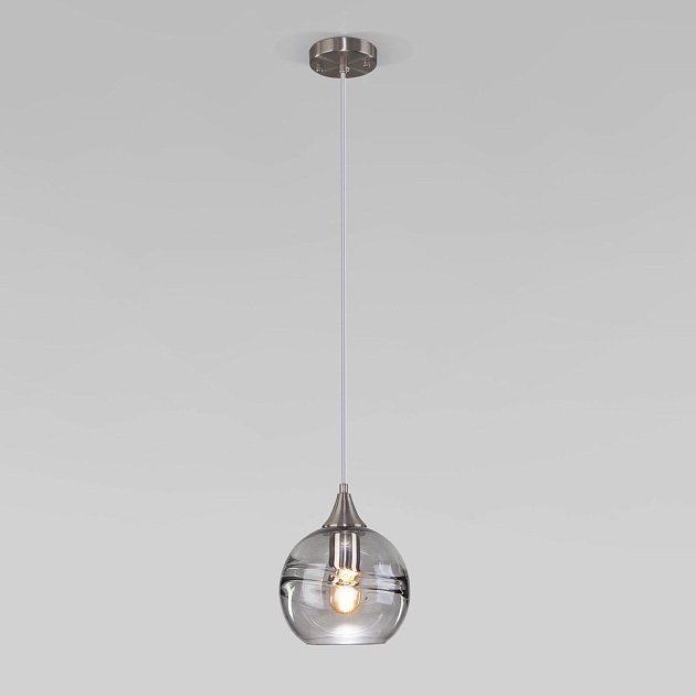 Подвесной светильник Eurosvet Lotus 50221/1 дымчатый Фото № 