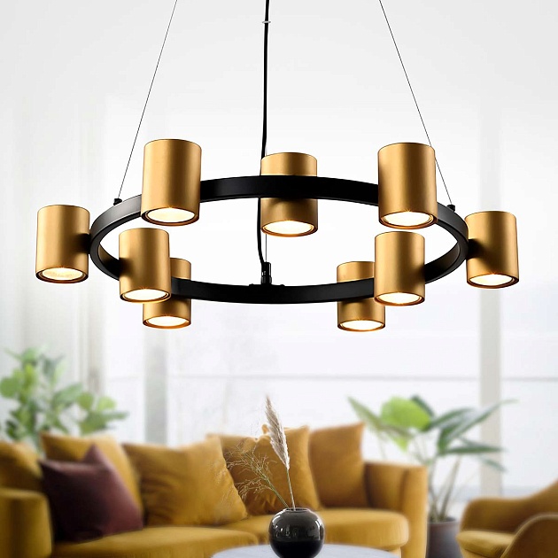 Подвесная люстра Rivoli Chloe 3153-309 Б0057929 изображение 2 Подвесная люстра Rivoli Chloe 3153-309 Б0057929 Фото № 2