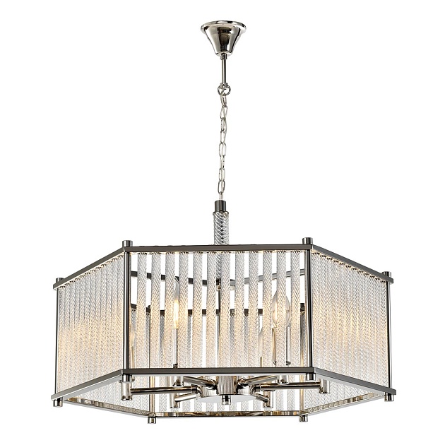Подвесная люстра iLamp Rich P9509-6 NIC изображение Подвесная люстра iLamp Rich P9509-6 NIC Фото №