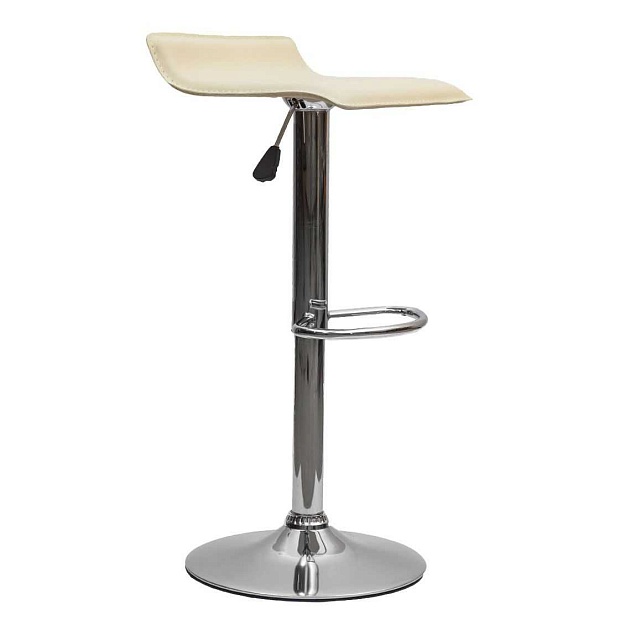 Барный стул AksHome Slim кремовый, экокожа 27627 Фото № 