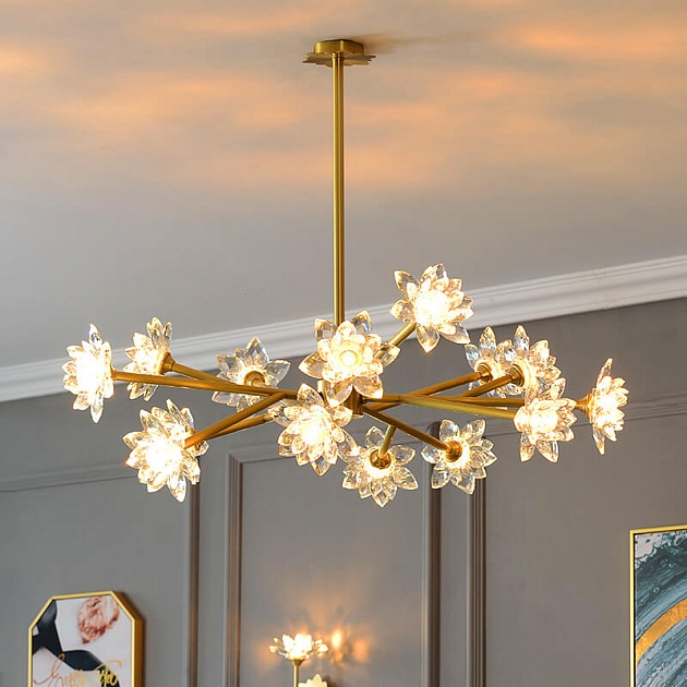 Подвесная люстра Imperium Loft Lotos 203940-26 изображение Подвесная люстра Imperium Loft Lotos 203940-26 Фото №