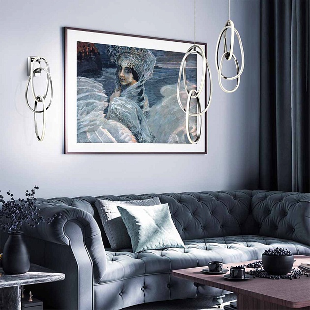 Подвесной светодиодный светильник Odeon Light L-vision Space 4891/32L изображение 5 Подвесной светодиодный светильник Odeon Light L-vision Space 4891/32L Фото № 5