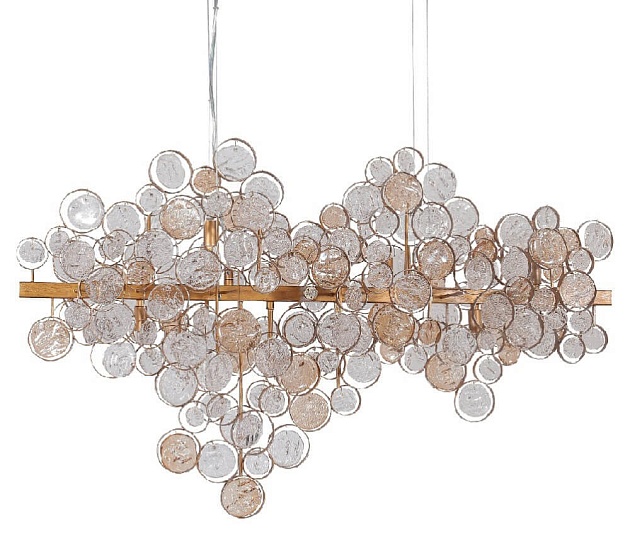 Подвесной светильник Crystal Lux Deseo SP12 L1000 Gold изображение 2 Подвесной светильник Crystal Lux Deseo SP12 L1000 Gold Фото № 2