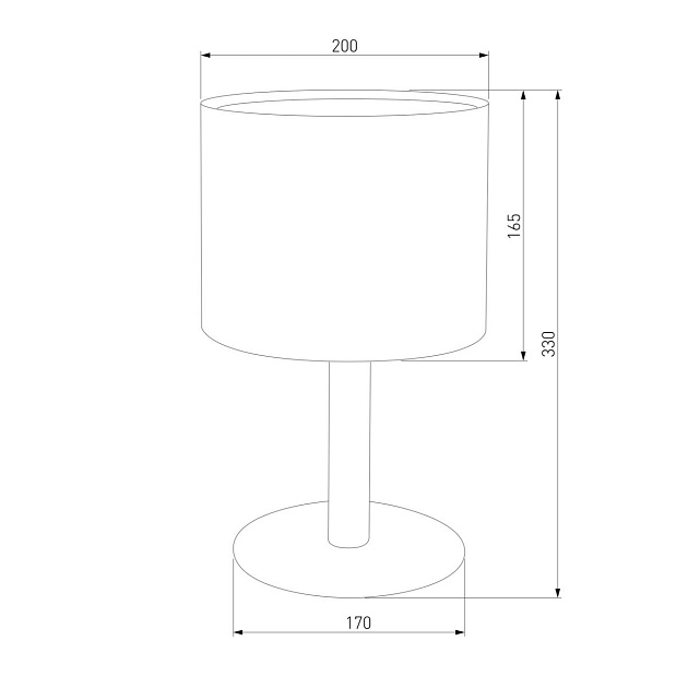 Настольная лампа TK Lighting 5219 Deva Graphite Фото № 2