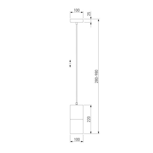 Подвесной светильник Eurosvet Hosk 50233/1 серебро Фото № 3