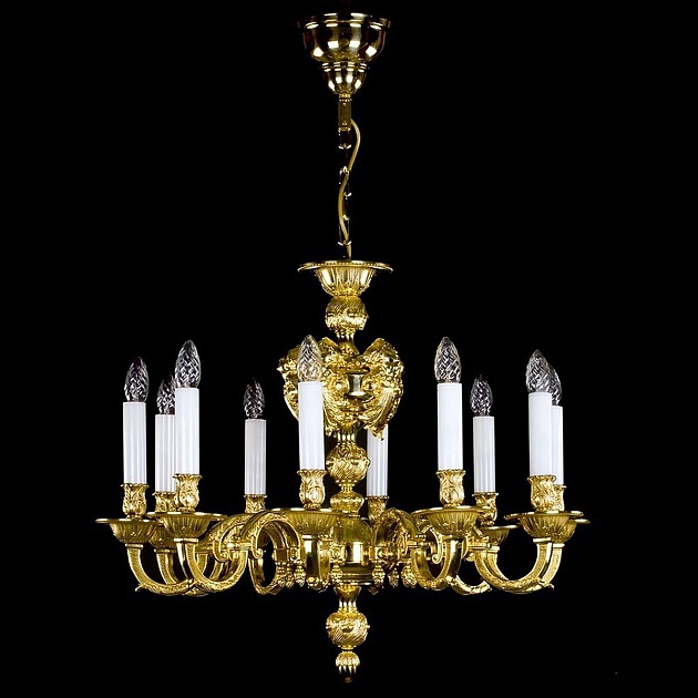 Подвесная люстра Artglass Mona X. Brass Antique изображение Подвесная люстра Artglass Mona X. Brass Antique Фото №