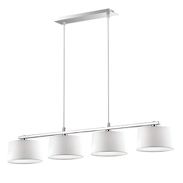 Подвесная люстра Ideal Lux Hilton SP4 Linear Bianco 075495 Фото № 