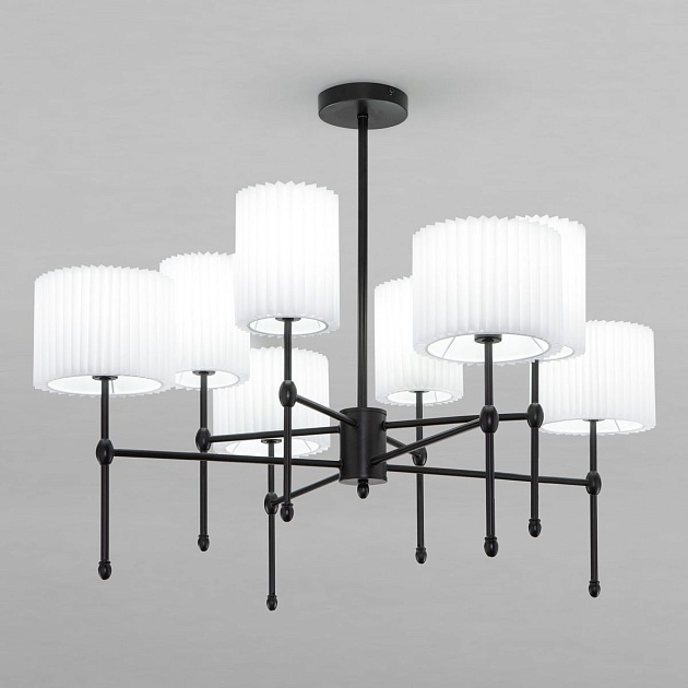 Подвесная люстра Eurosvet Notturno 60162/8 черный Фото № 