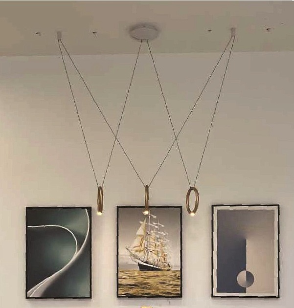 Подвесной светодиодный светильник Romatti Cullinan Jia PD11131W Фото № 