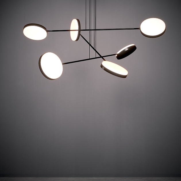 Подвесная светодиодная люстра Romatti Cullinan Riccio L11143 Фото № 3