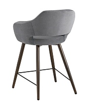 Полубарный стул Stool Group Саймон велюр тёмно-серый fb-saimon-plb-awd-vl-32 5