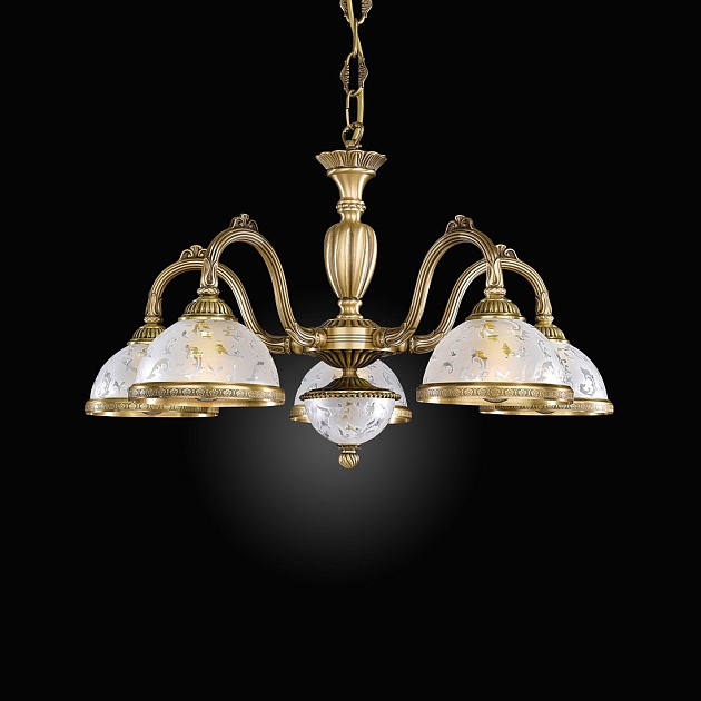 Подвесная люстра Reccagni Angelo L 6202/5 изображение Подвесная люстра Reccagni Angelo L 6202/5 Фото №