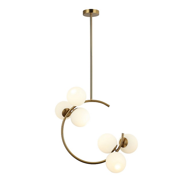 Подвесная люстра Gerhort G61373/6AB WT изображение Подвесная люстра Gerhort G61373/6AB WT Фото №