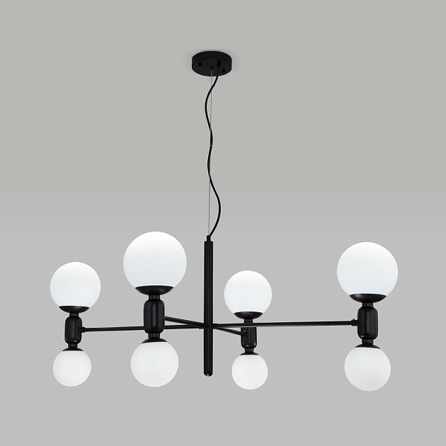 Подвесная люстра Eurosvet Bubble 30182/8 черный Фото № 2