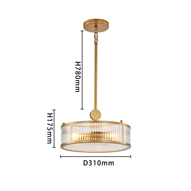 Подвесная люстра Favourite Radiales 3099-3P Фото № 2