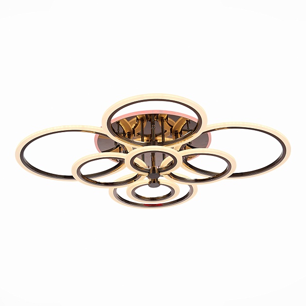 Потолочная светодиодная люстра Evoled Cerina SLE500582-08RGB изображение 5 Потолочная светодиодная люстра Evoled Cerina SLE500582-08RGB Фото № 5