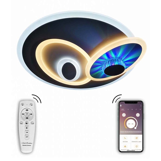 Потолочный светодиодный светильник Natali Kovaltseva 81040/8C изображение Потолочный светодиодный светильник Natali Kovaltseva 81040/8C Фото №