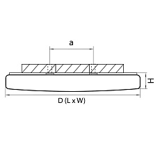 Накладной светодиодный светильник Lightstar Arco 226262 1