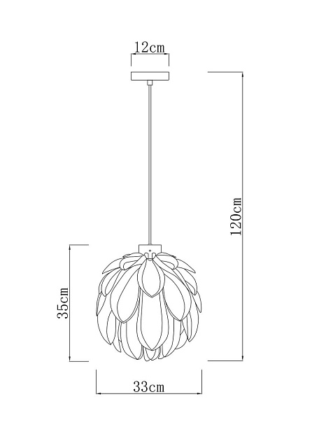 Подвесной светильник Moderli Flake V11014-P изображение 2 Подвесной светильник Moderli Flake V11014-P Фото № 2