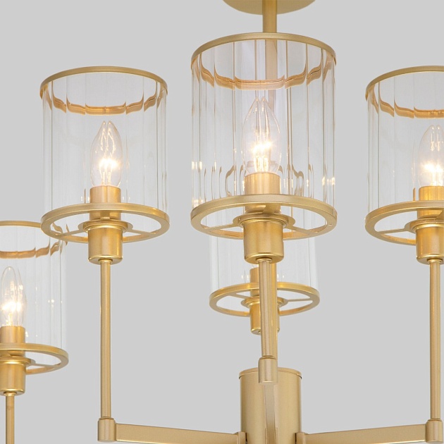 Потолочная люстра Eurosvet 60144/6 золото Фото № 2