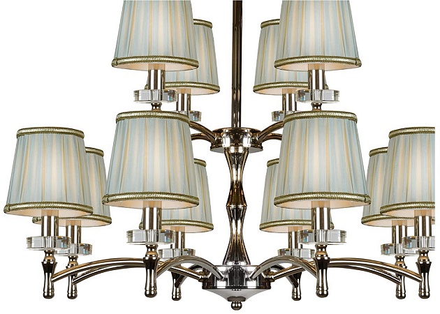 Подвесная люстра iLamp Olivia 82336/8+4 CR Фото № 3