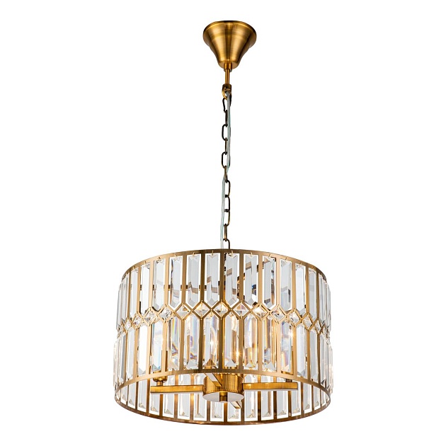 Подвесная люстра iLamp Triumph 6122-420 Brass изображение Подвесная люстра iLamp Triumph 6122-420 Brass Фото №