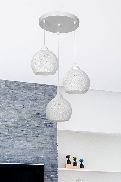 Подвесная люстра Toplight Lizbeth TL1612R-03WH Фото № 3