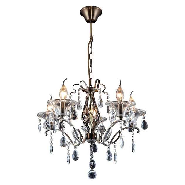 Подвесная люстра Toplight Zoe TL7220D-05AB Фото № 