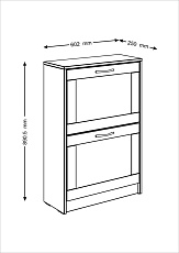 Обувница Шведский Стандарт Сириус 60х89 2.02.10.430.5 3