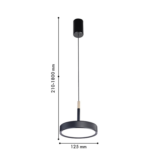 Подвесной светодиодный светильник Favourite Piller 4506-1P Фото № 2