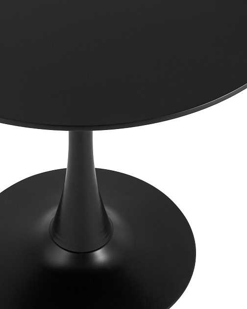Кухонный стол Stool Group Tulip D80 черный УТ000036057 изображение 3 Кухонный стол Stool Group Tulip D80 черный УТ000036057 Фото № 3