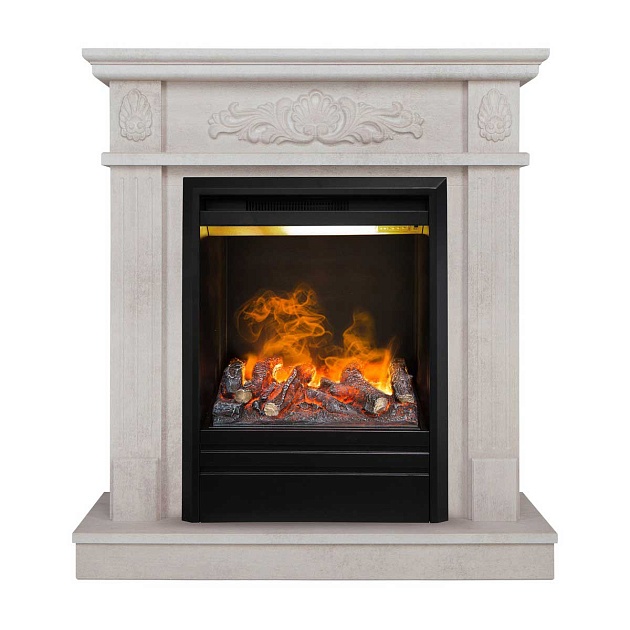 Электрокамин Realflame Adelaida WT с очагом Olympic 3D 342001 Фото № 