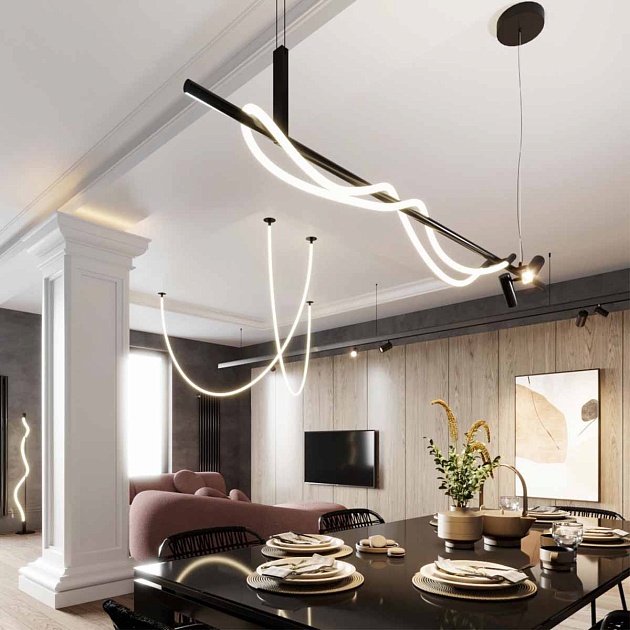 Подвесной светодиодный светильник Odeon Light Hightech 4391/40L изображение 4 Подвесной светодиодный светильник Odeon Light Hightech 4391/40L Фото № 4