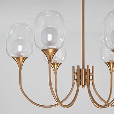 Подвесная люстра Eurosvet Spritz 70217/6 латунь 2