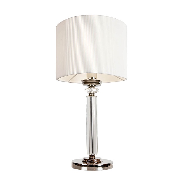 Настольная лампа iLamp Alexa T2404-1 Nickel изображение 3 Настольная лампа iLamp Alexa T2404-1 Nickel Фото № 3
