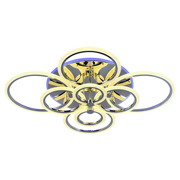 Потолочная светодиодная люстра Profit Light 8076/8 CHR Фото № 