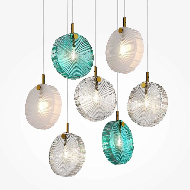 Подвесная люстра Maytoni Frozen MOD254PL-07BS изображение 3 Подвесная люстра Maytoni Frozen MOD254PL-07BS Фото № 3