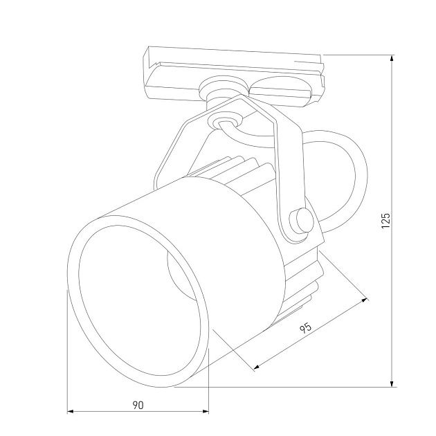 Трековый светодиодный светильник TK Lighting 4144 Tracer Фото № 3